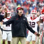 Georgia head coach Kirby Smart.