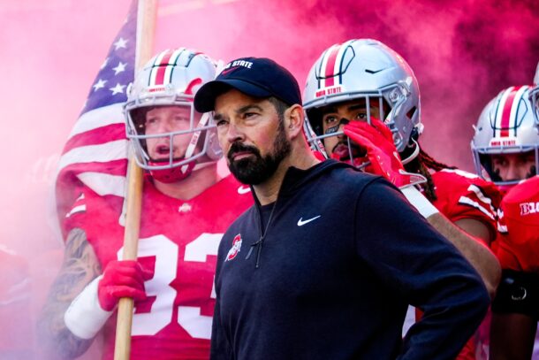 Ohio State head coach Ryan Day.
