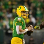 Oregon quarterback Dillon Gabriel.