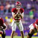 Alabama quarterback Ty Simpson.