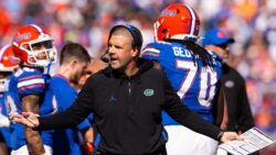 Florida head coach Billy Napier.
