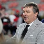 Georgia head coach Kirby Smart.