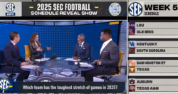 SEC Network analysts discuss 2025 schedule.