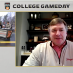 Georgia coach Kirby Smart during an appearance on College GameDay.