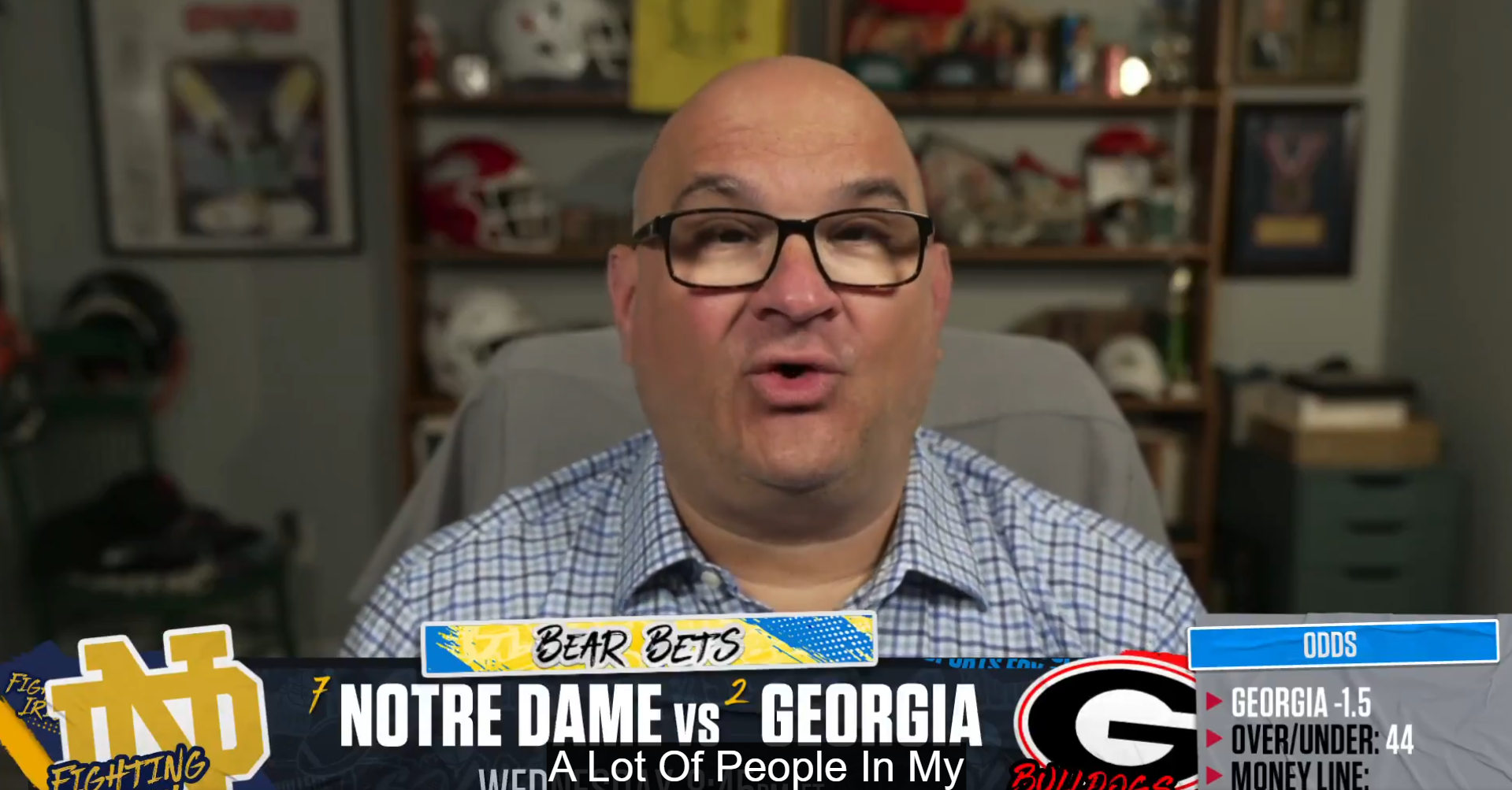 Chris ‘The Bear’ Fallica reveals picks for Sugar Bowl