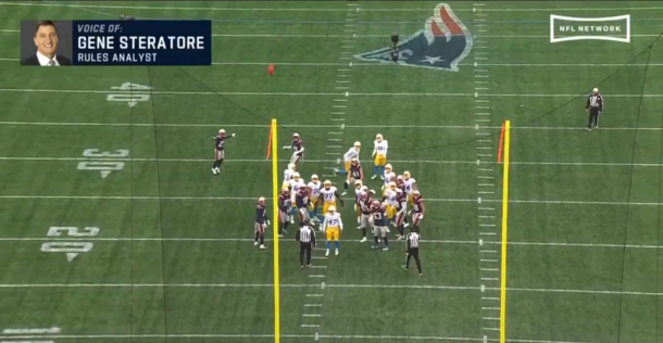 Cameron Dicker FG ruled good in controversial call during Chargers-Patriots game
