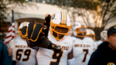 Mizzou players in a hype video.