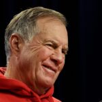 Bill Belichick coaching the New England Patriots.