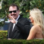 Shane Gillis attends a wedding.