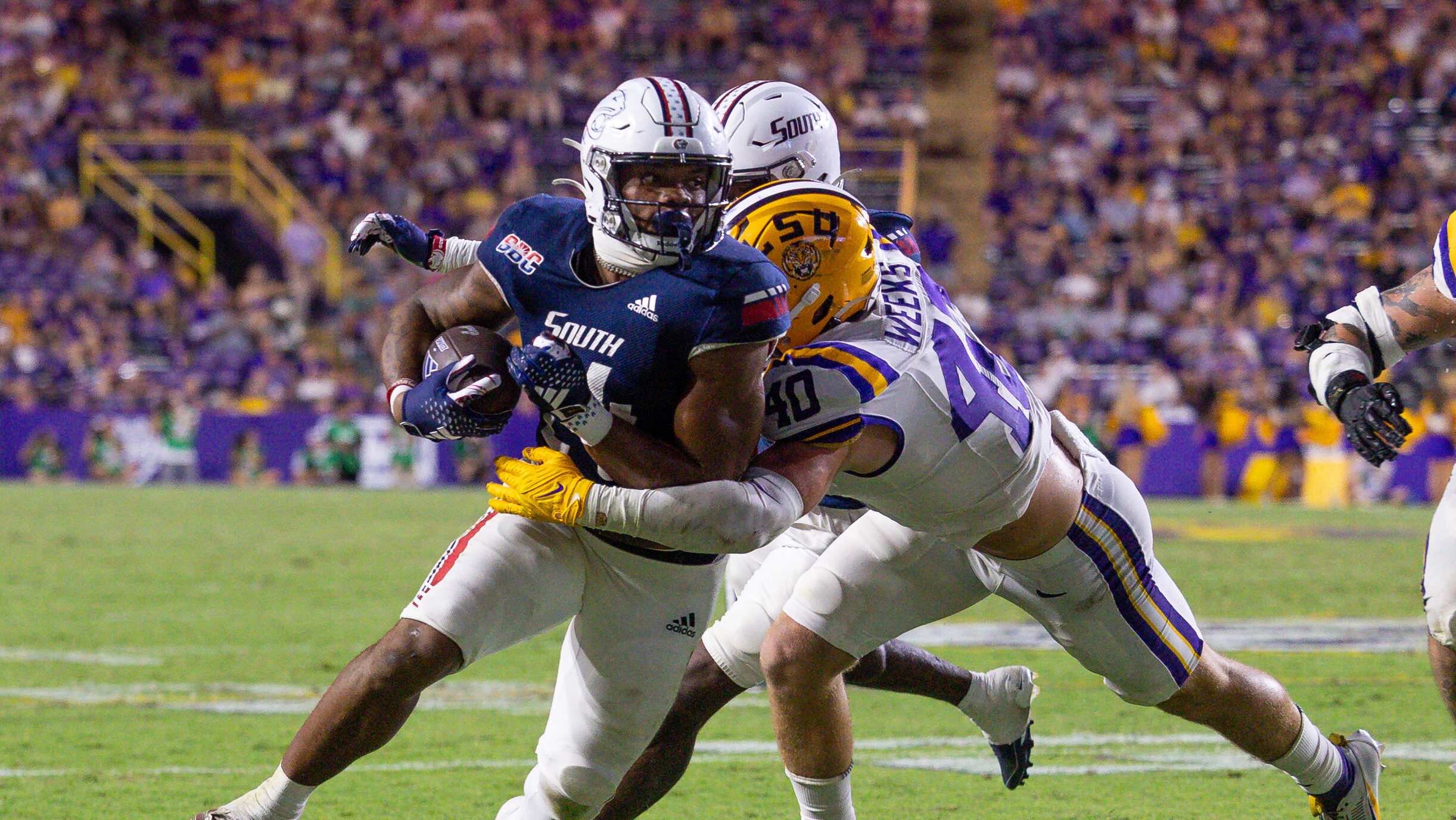 Mississippi State lands transfer portal commitment from former South Alabama RB Fluff Bothwell