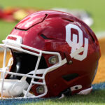 An Oklahoma helmet is shown.