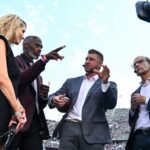 SEC Nation cast in College Station, Texas.