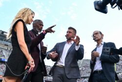 SEC Nation cast in College Station, Texas.
