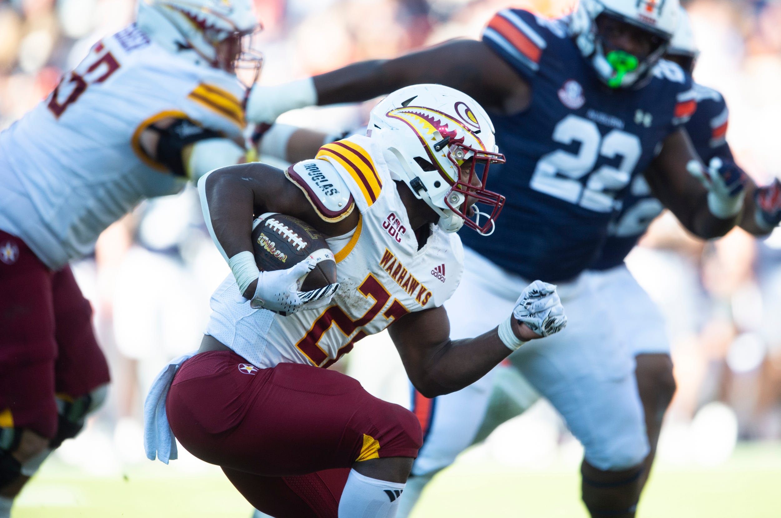 Mizzou lands commitment from standout ULM transfer RB Ahmad Hardy