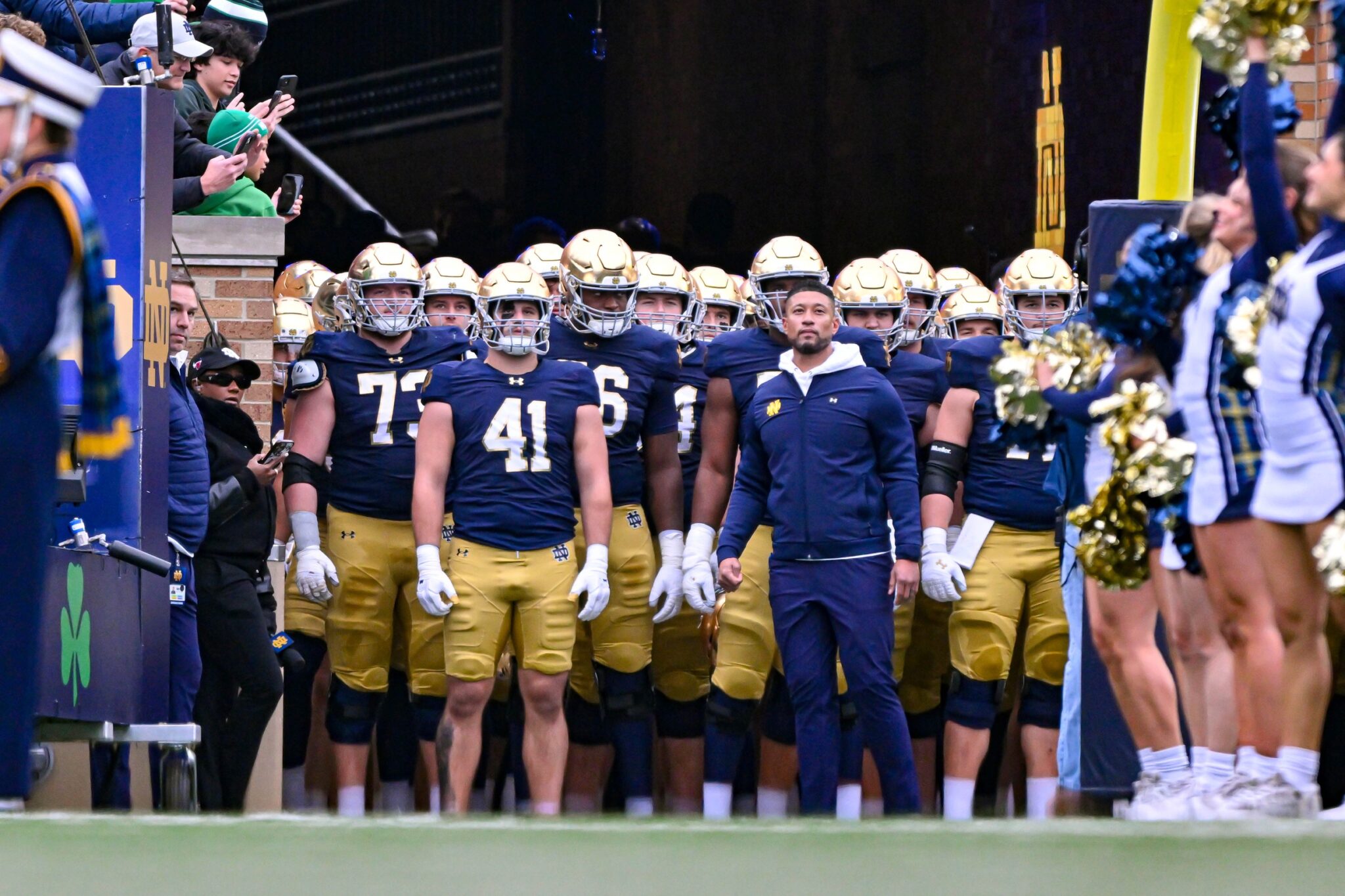 Notre Dame drops kickoff times for 2025 home games