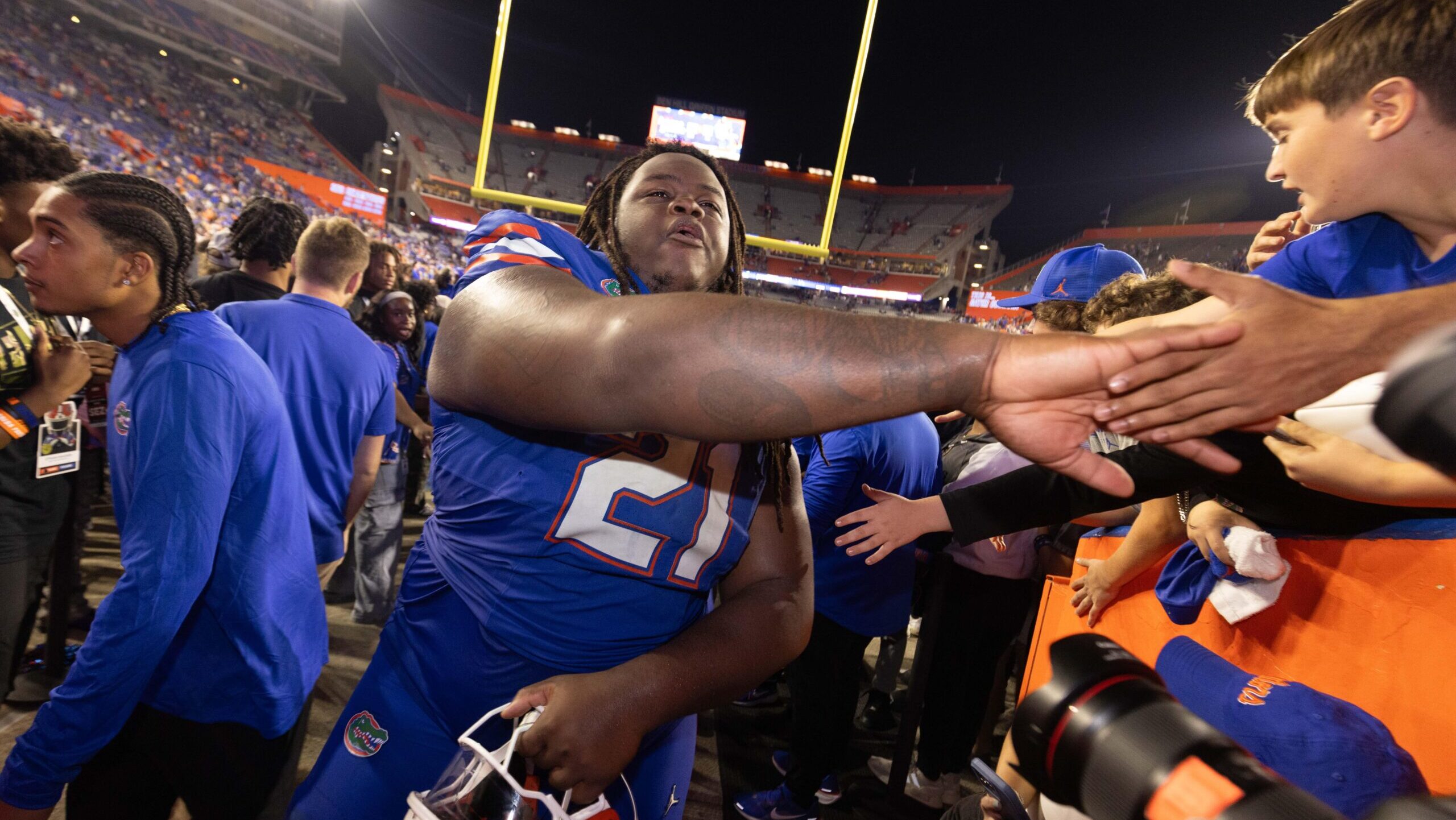 Florida DL Desmond Watson delivers first career carry in Gasparilla Bowl