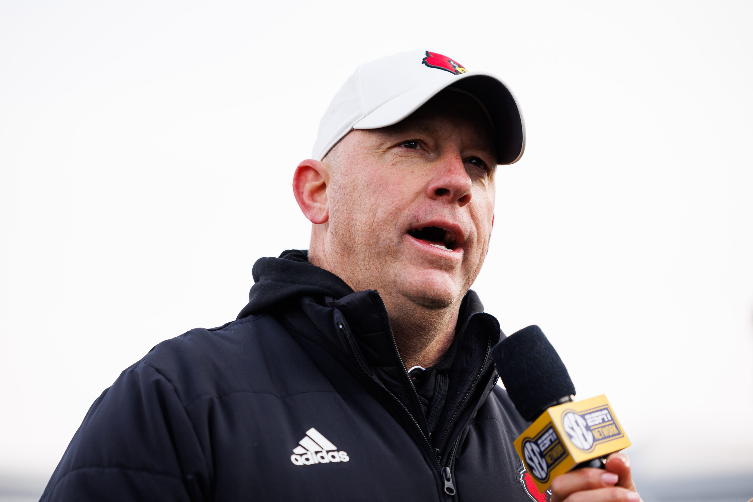 Louisville head coach Jeff Brohm comments on reported links to Michigan job