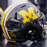 A Missouri football helmet is shown.