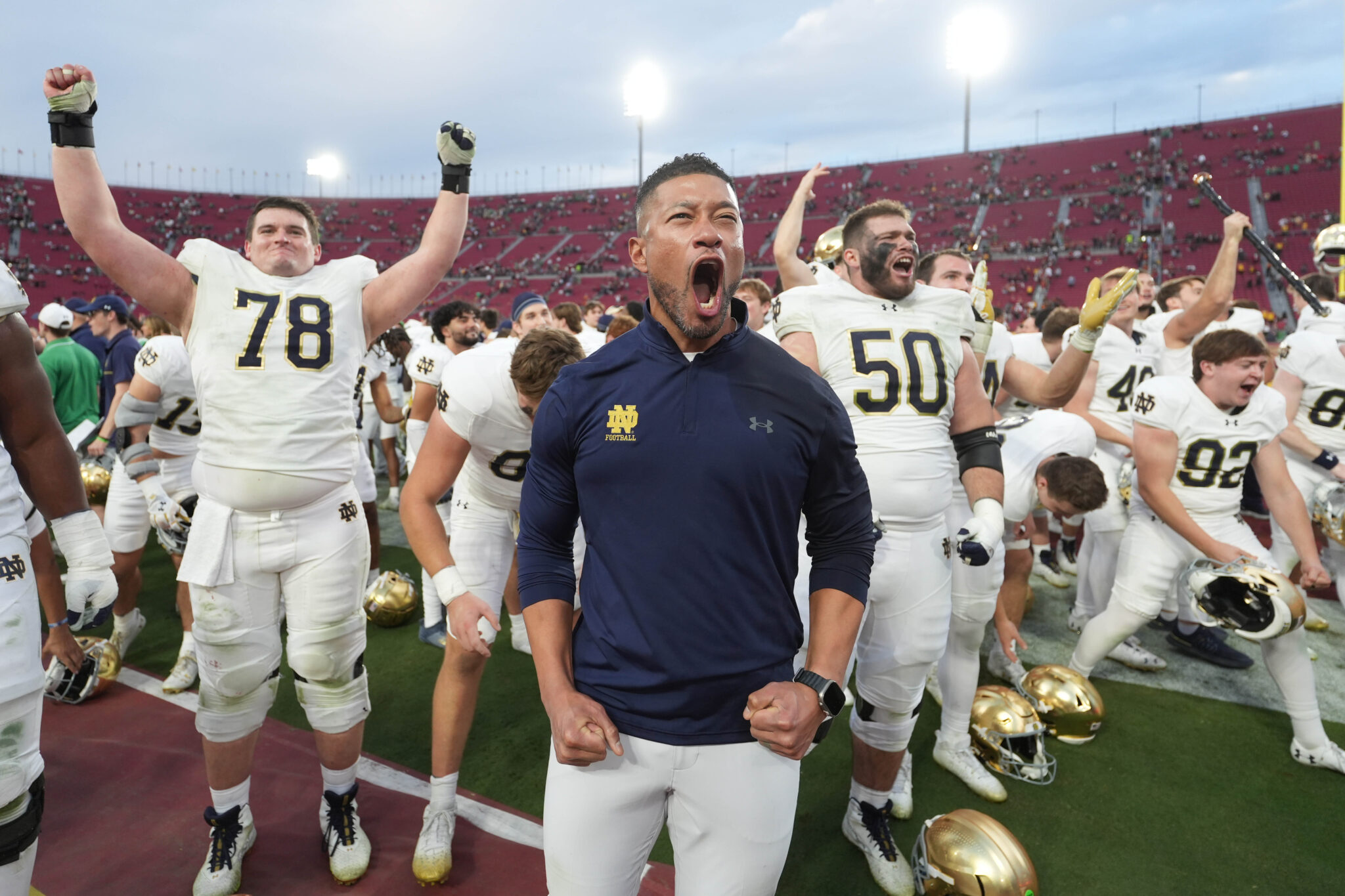 Marcus Freeman agrees to multi-year extension, Notre Dame announces