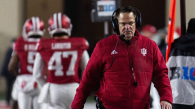 Indiana head coach Curt Cignetti.