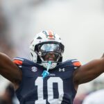 Amaris Williams in Auburn's game against Arkansas.