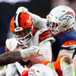 Jameis Winston gets tackled.