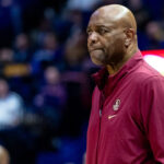 Leonard Hamilton during a game in 2024.