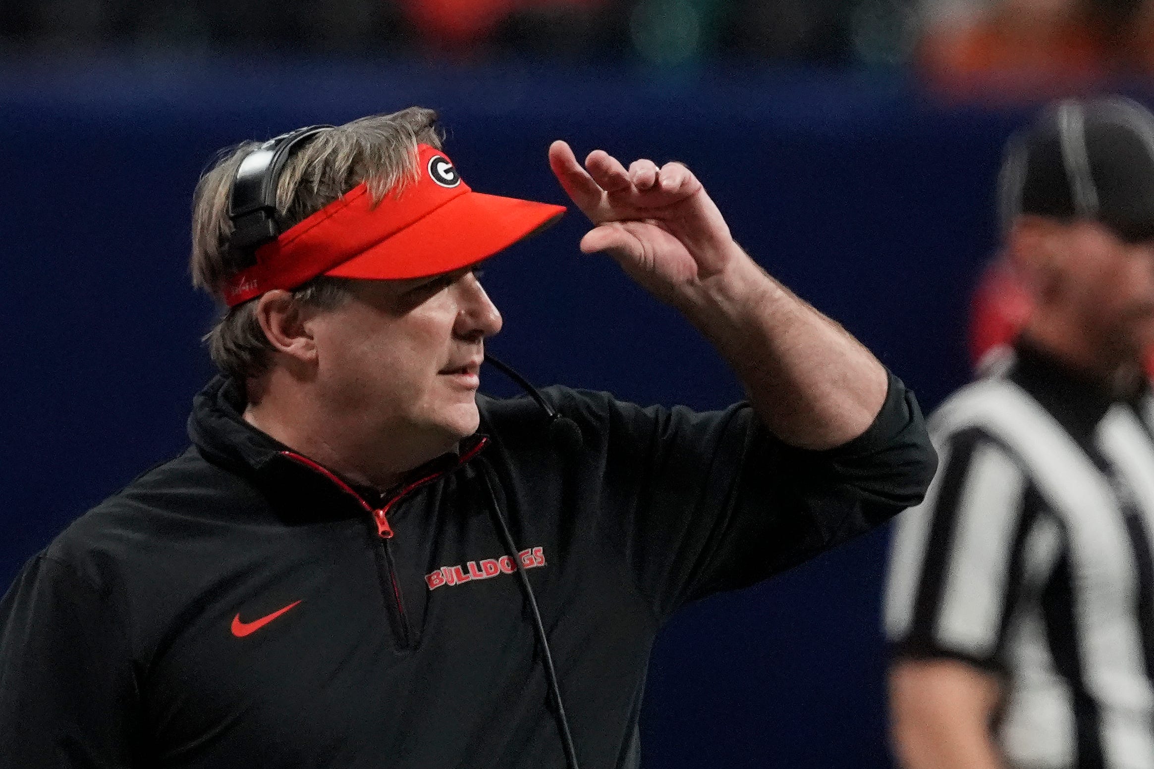 Kirby Smart conducts in-home visit with 5-star QB