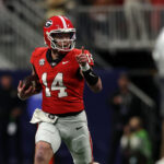 Georgia QB Gunner Stockton.