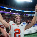 Clemson quarterback Cade Klubnik.