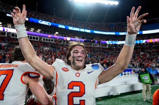 Clemson quarterback Cade Klubnik.