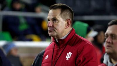 Indiana coach Curt Cignetti.
