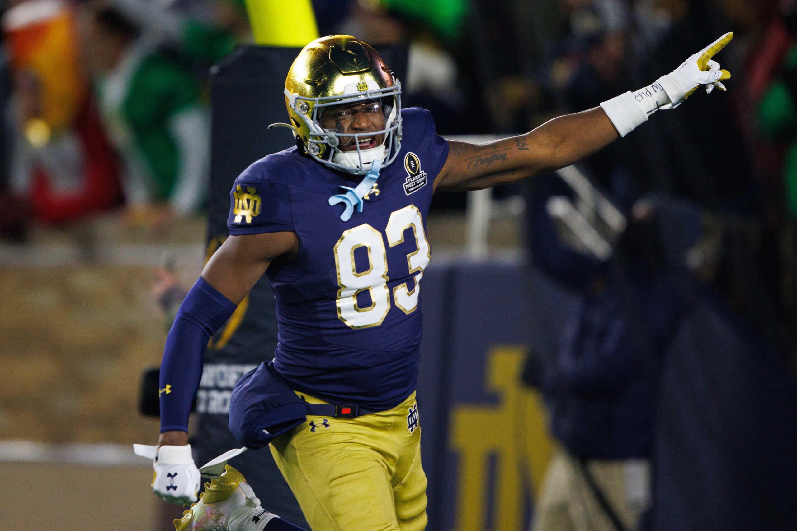 Auburn to host former Notre Dame WR on recruiting visit, per report