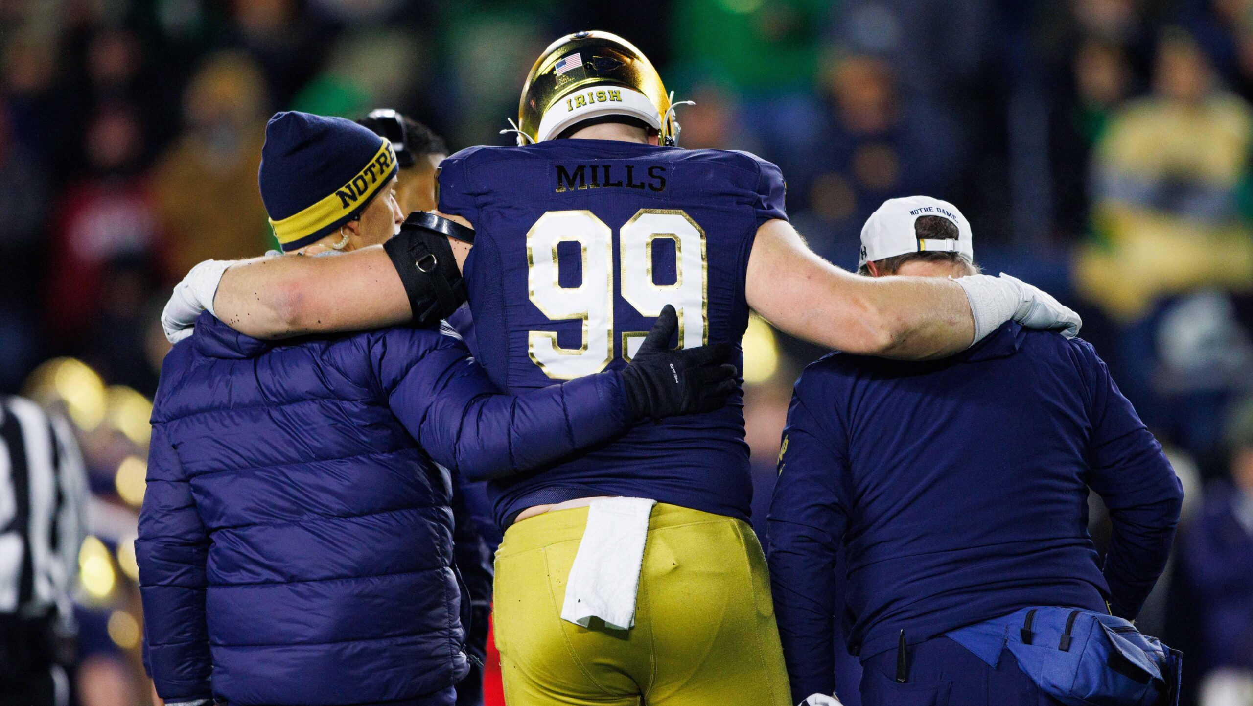 Marcus Freeman confirms season-ending injury for star DL Rylie Mills