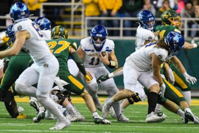 Mark Gronowski during a South Dakota State game.