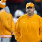 Josh Heupel prior to Tennessee's CFP game against Ohio State.