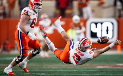 Clemson quarterback Cade Klubnik