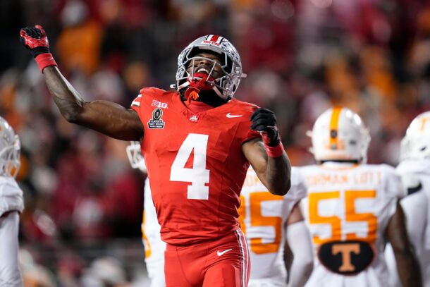 Ohio State receiver Jeremiah Smith.
