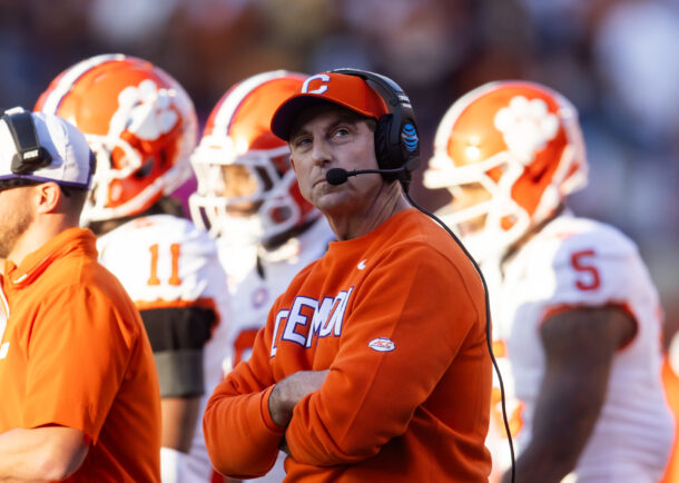 Clemson football coach Dabo Swinney