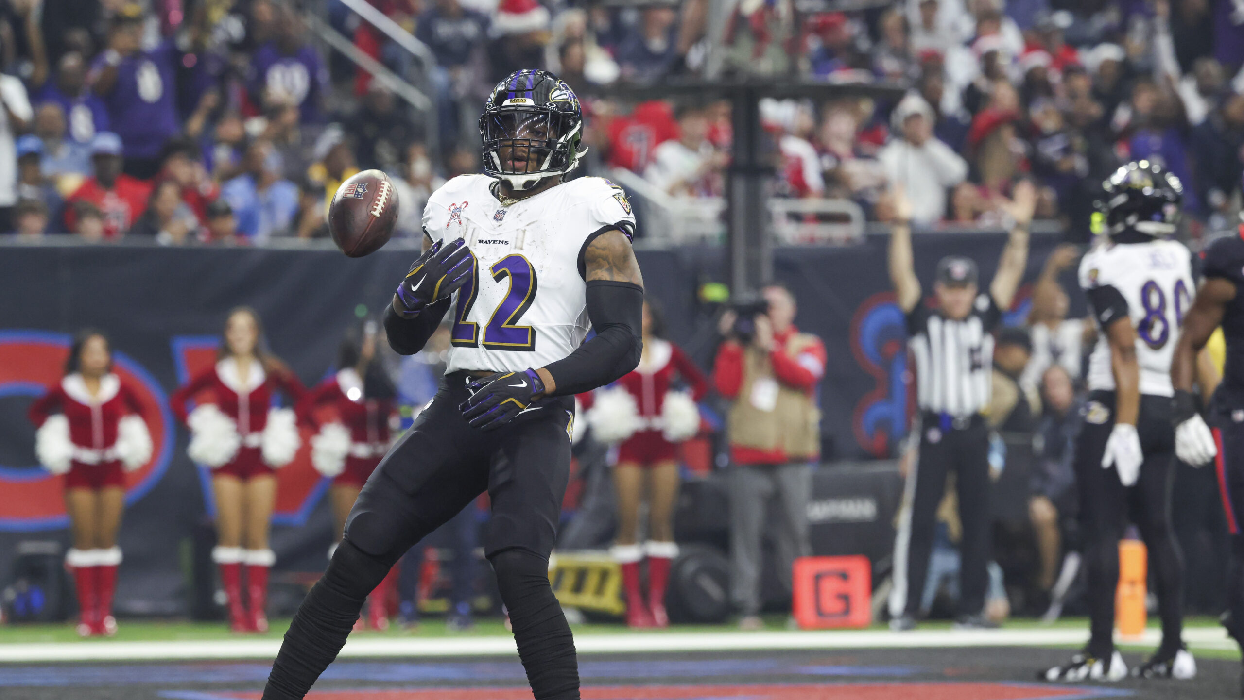 Derrick Henry sets Ravens franchise record with Christmas Day TD