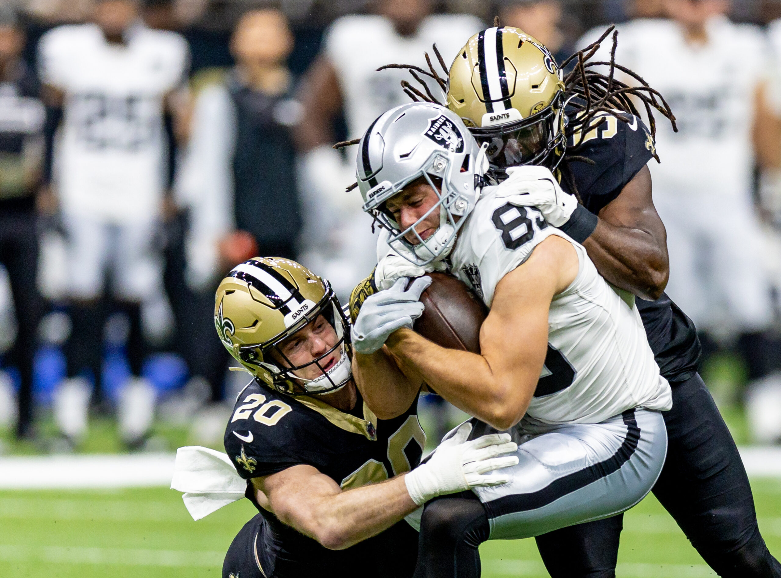 Brock Bowers makes NFL history, breaking Mike Ditka’s rookie TE record