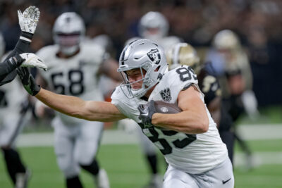 Las Vegas Raiders TE Brock Bowers.