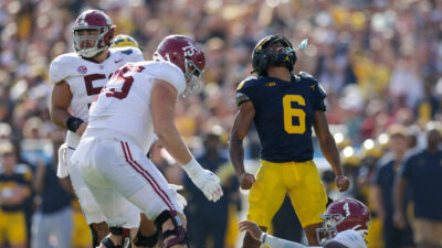 Alabama plays Michigan in the ReliaQuest Bowl.