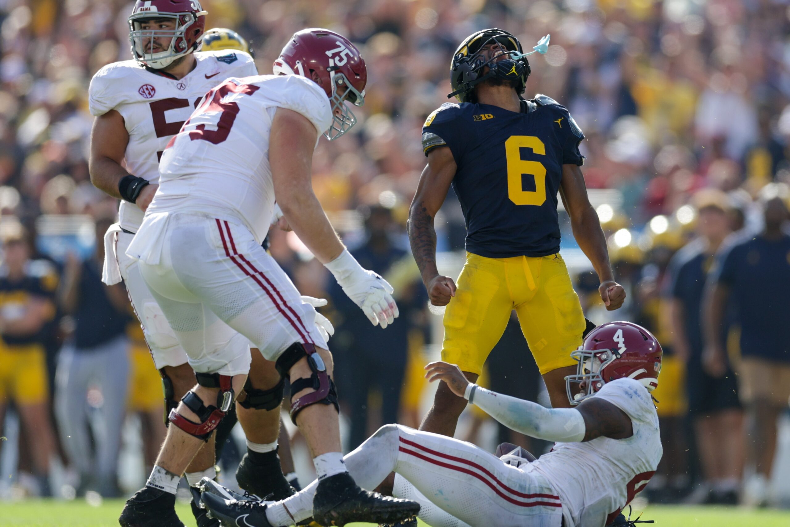 What was that? Listless Alabama embarrasses itself in ReliaQuest Bowl loss to Michigan