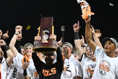 Tennessee celebrated the school's first College World Series championship in 2024.