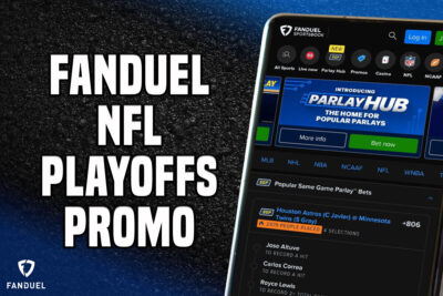 FanDuel NFL Playoffs Promo.