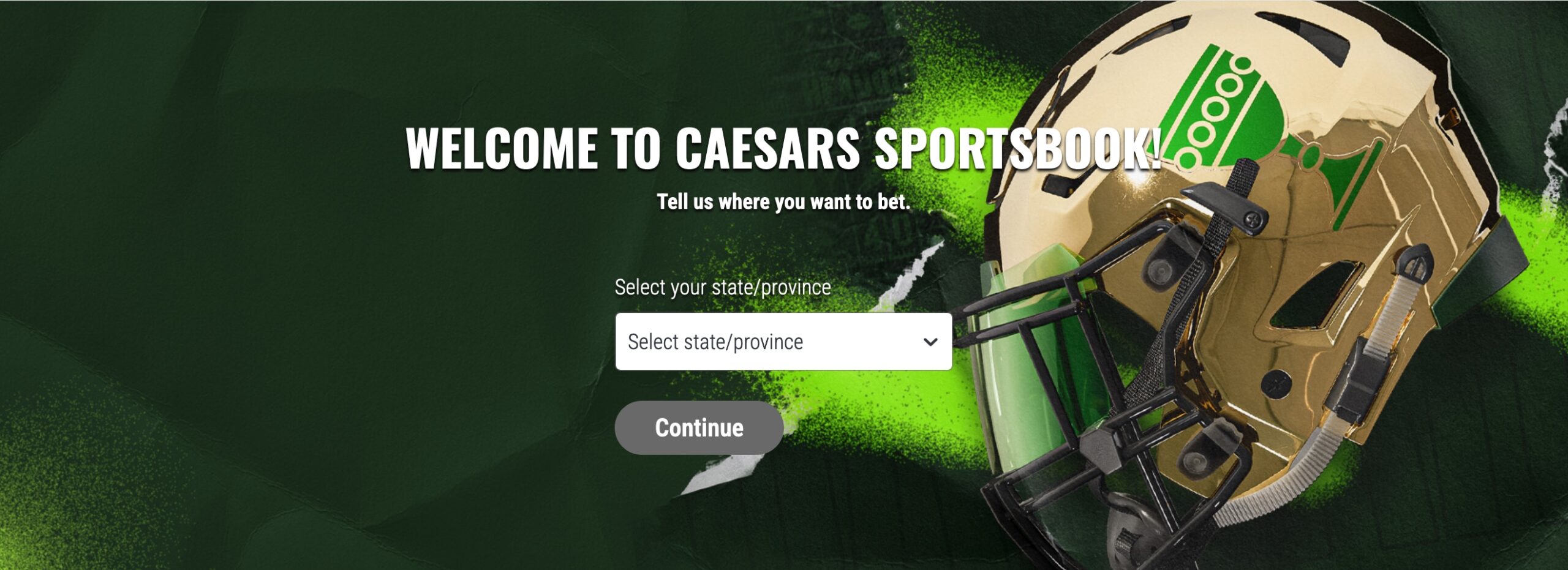 Caesars Sportsbook Available States
