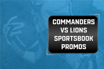 Commanders-Lions sportsbook promos