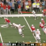 Jack Sawyer scoop-and-score vs. Texas.