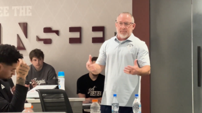 Texas A&M head coach Buzz Williams.